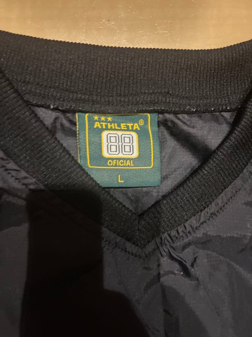 アスレタ　ATHLETA ピステ　セットアップ　ブラック　L