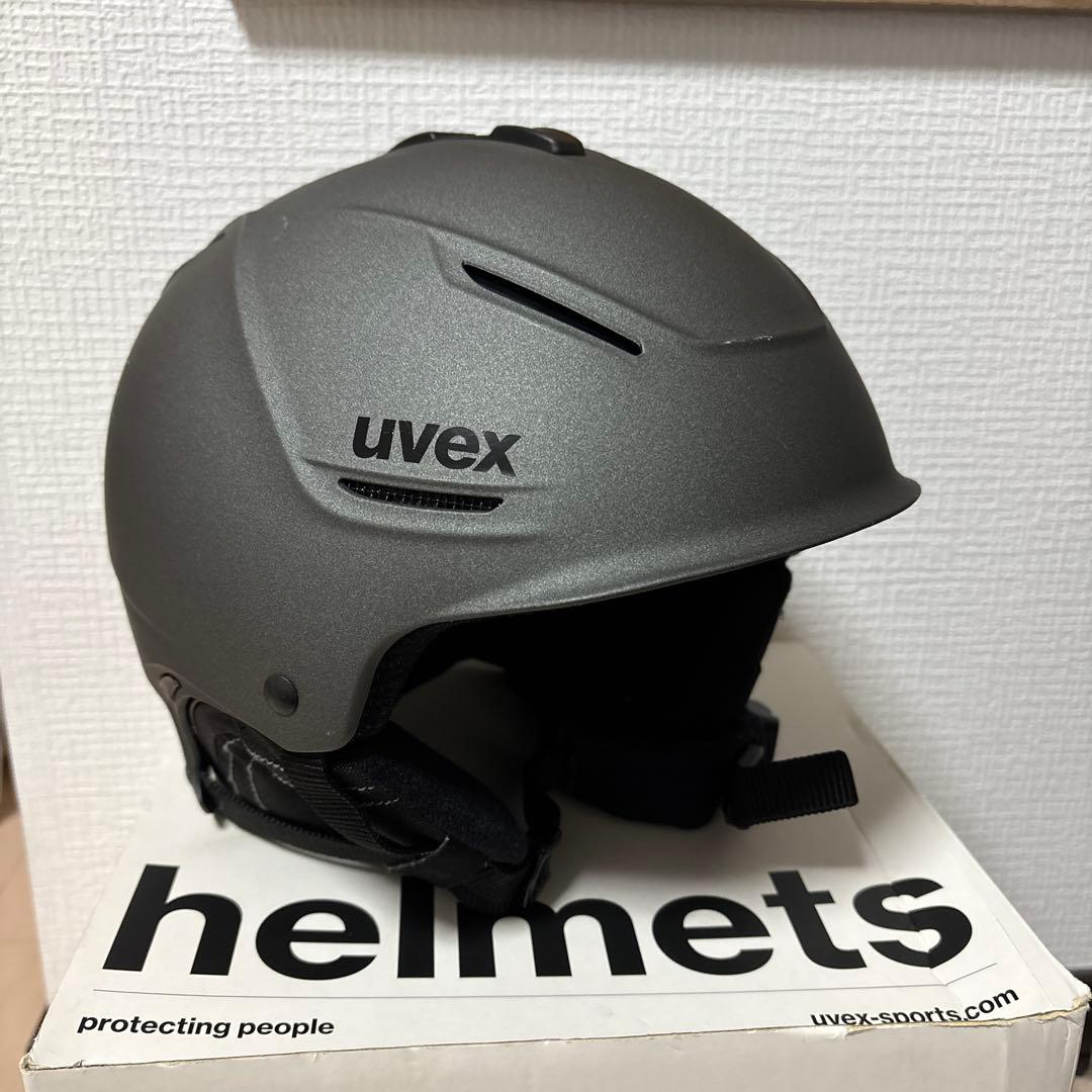 uvex マットブラック ヘルメット