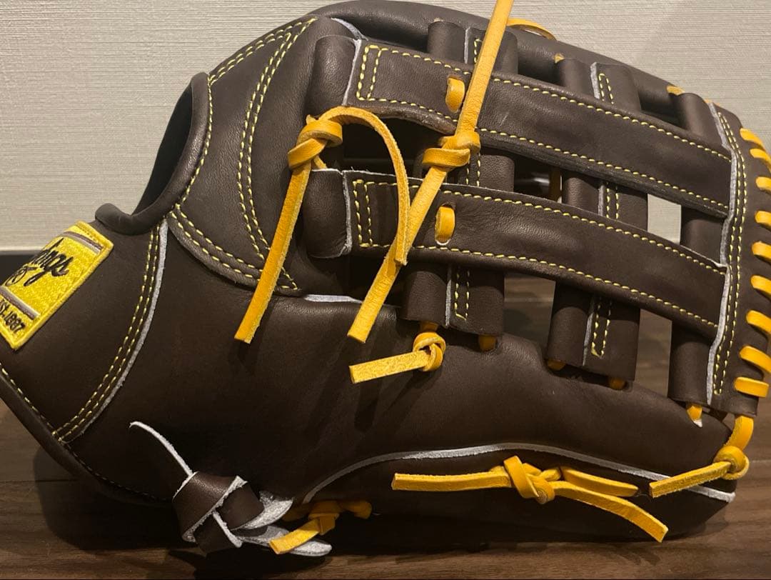 美品　ローリングス　軟式グローブ　外野手用　12.5インチ