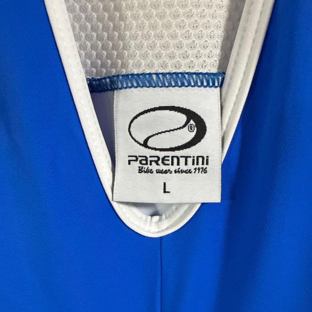 Parentini ビブタイツ Lサイズ 青/白/黒