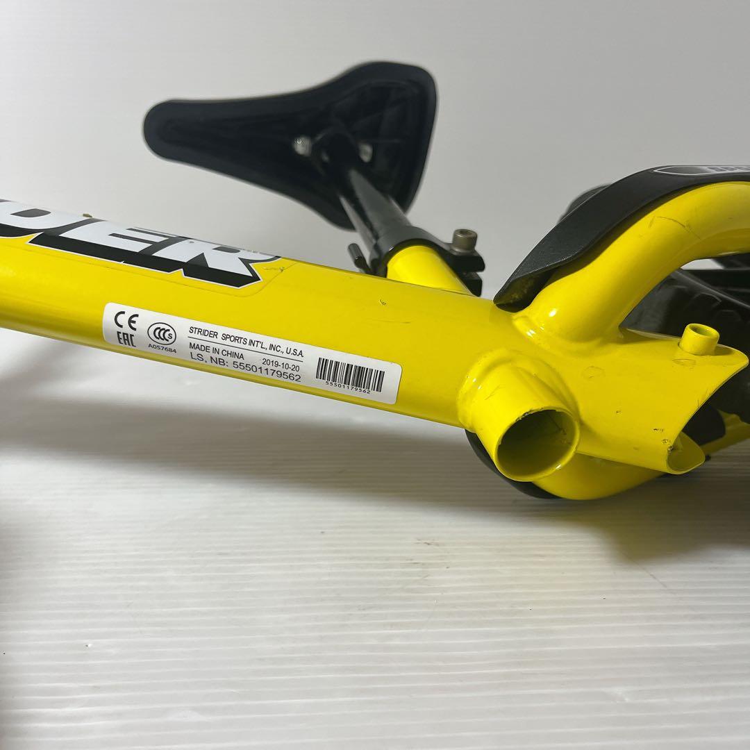 STRIDER SPORT バランスバイク 【イエロー】