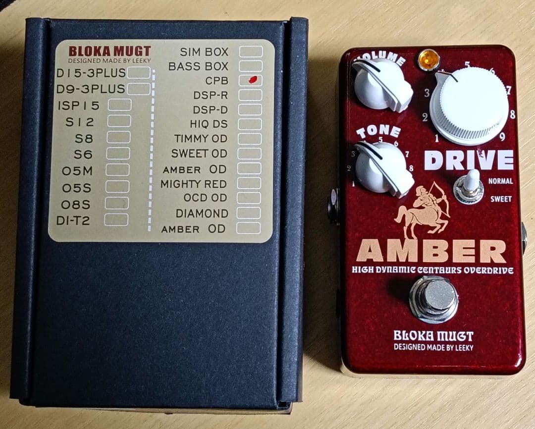 ANBER DRIVE オーバードライブ エフェクター
