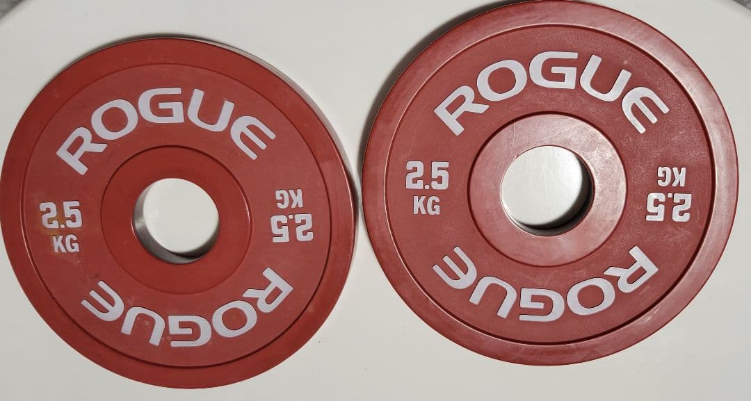 【peculiarman】ROGUEプレート 5kg+2.5kgペア