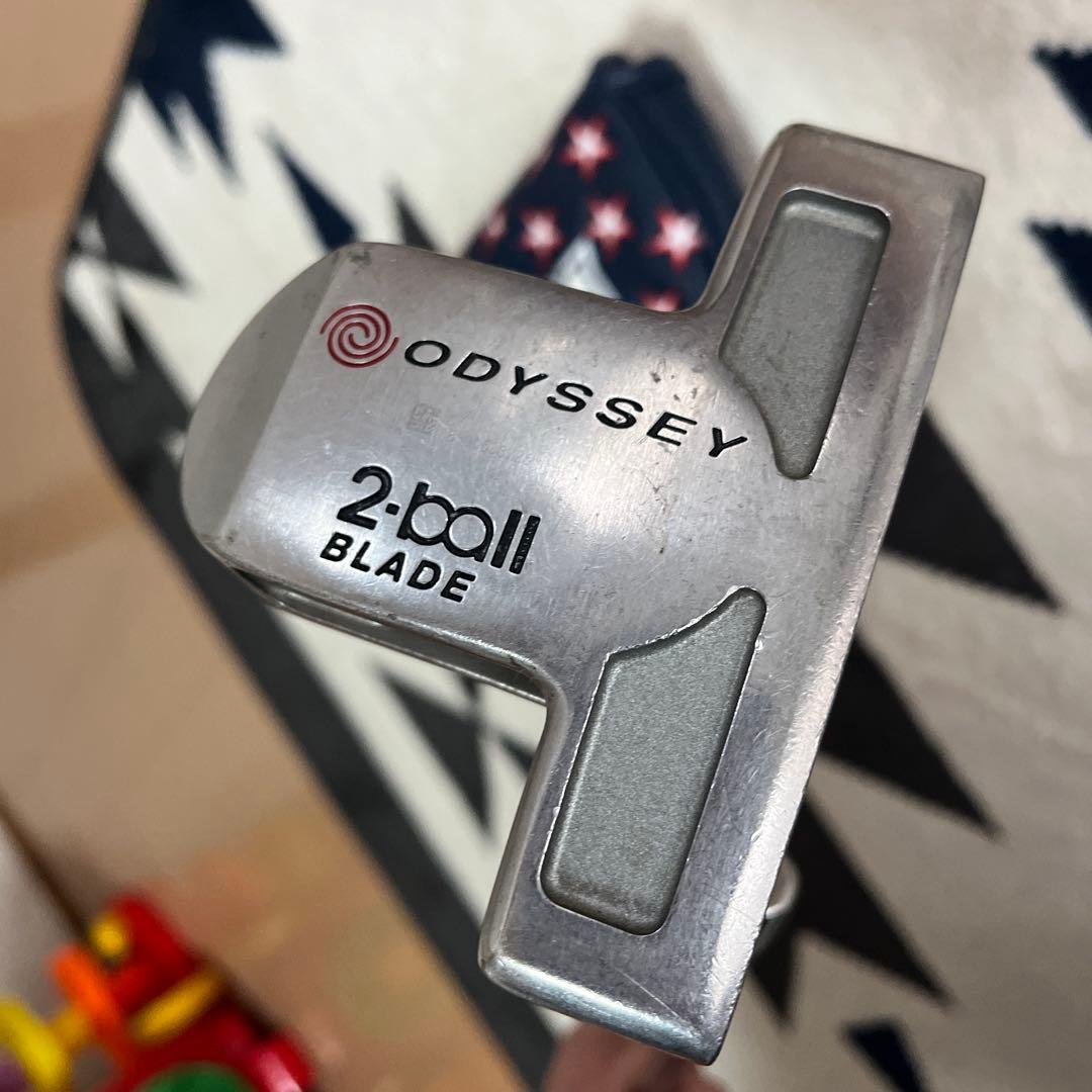 ODYSSEY 2 Ball Blade パター 34 新品ヘッドカバー　右