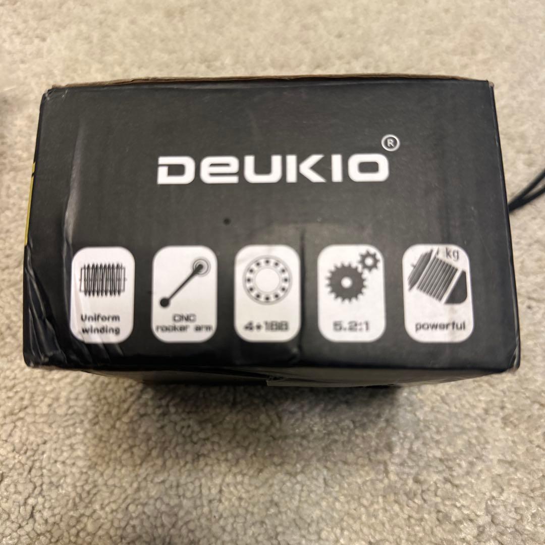 DEUKIO ノーギャップ防水ルアースピニングリール 3000