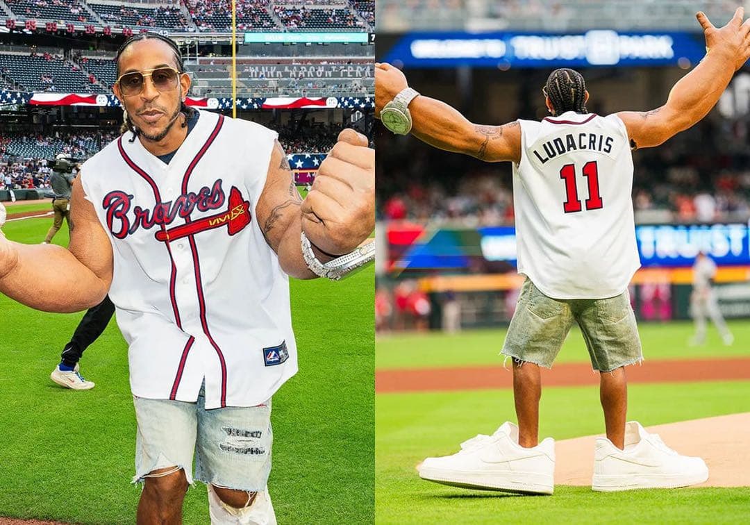 MLB Braves Ludacris Mサイズ ユニフォーム