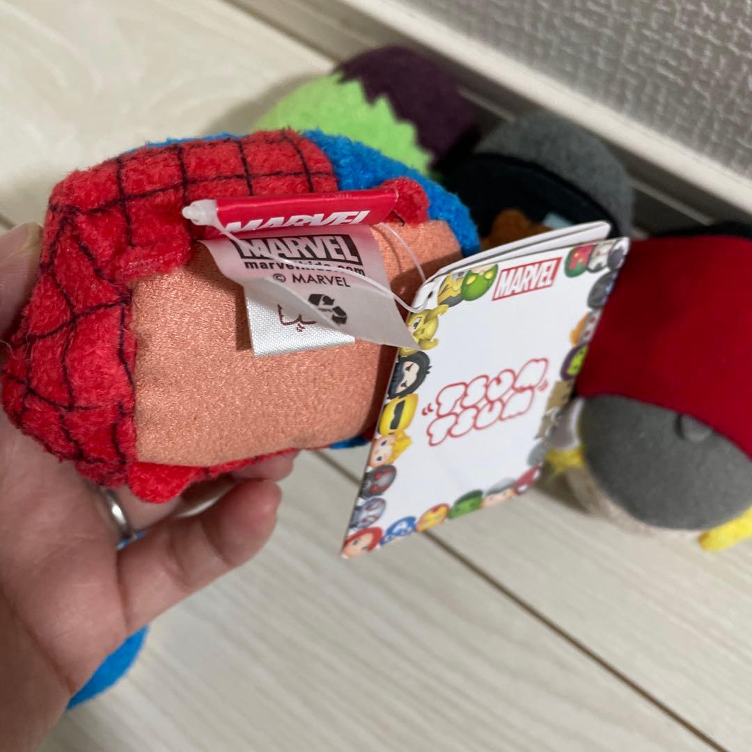マーベルツムツム　6体セット　ディズニー　マーベル