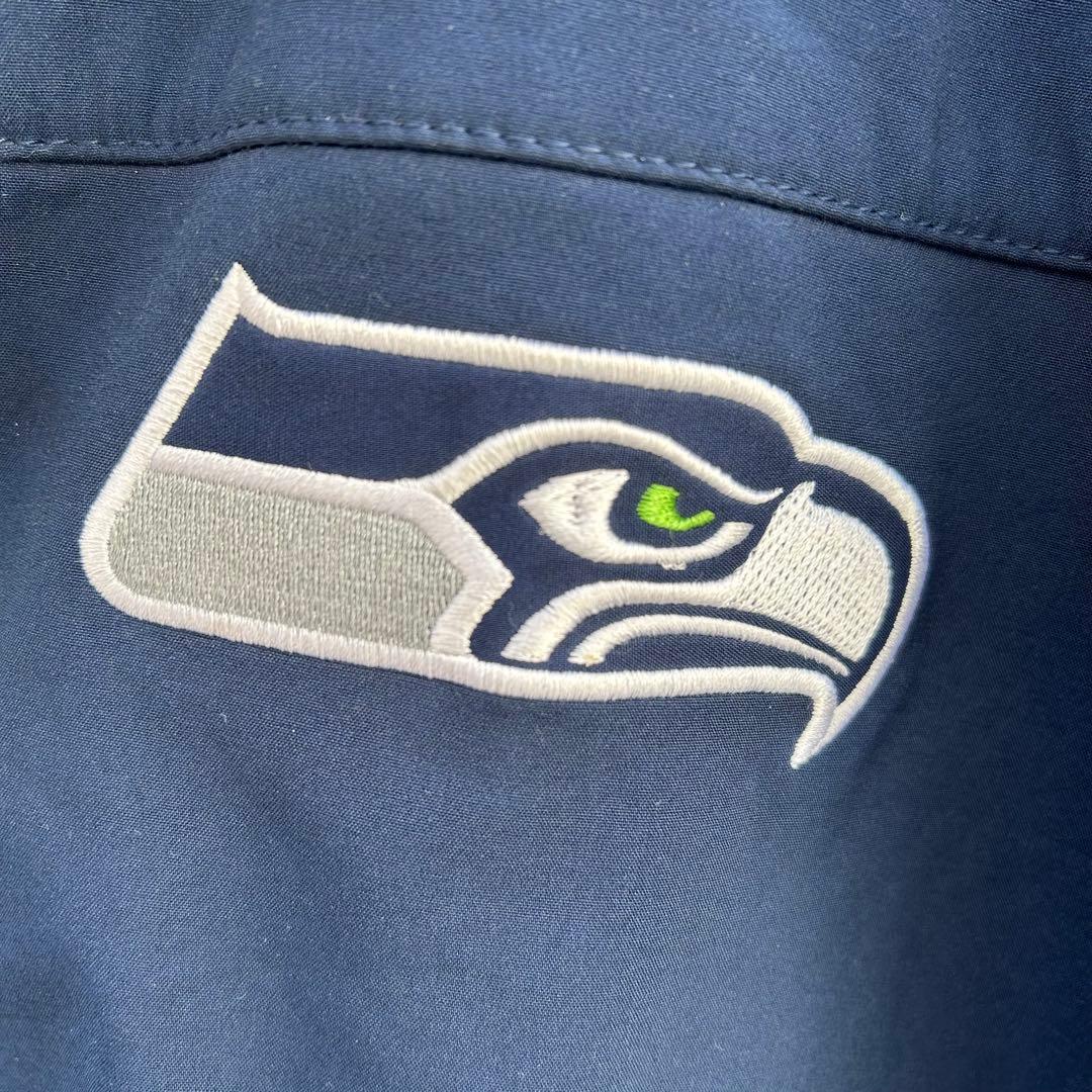 NFL シアトルシーホークス ジップアップ ジャケット アメフト アウター