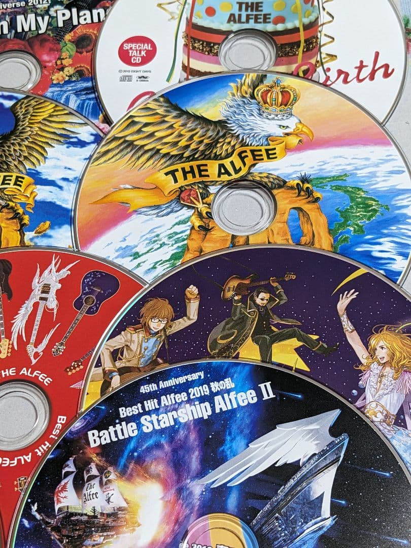 THE ALFEE ツアーパンフ付録トークCD14枚