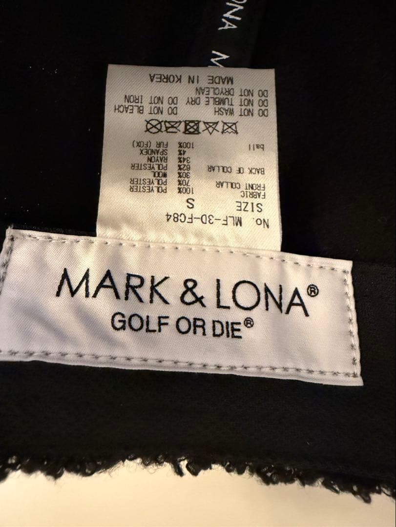 マークアンドロナ（MARK&LONA） ボアキャップ　取り外し可 ポンポン付き