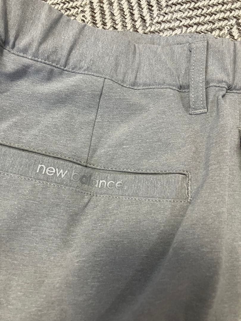 【美品】New Balance ゴルフパンツ グレー