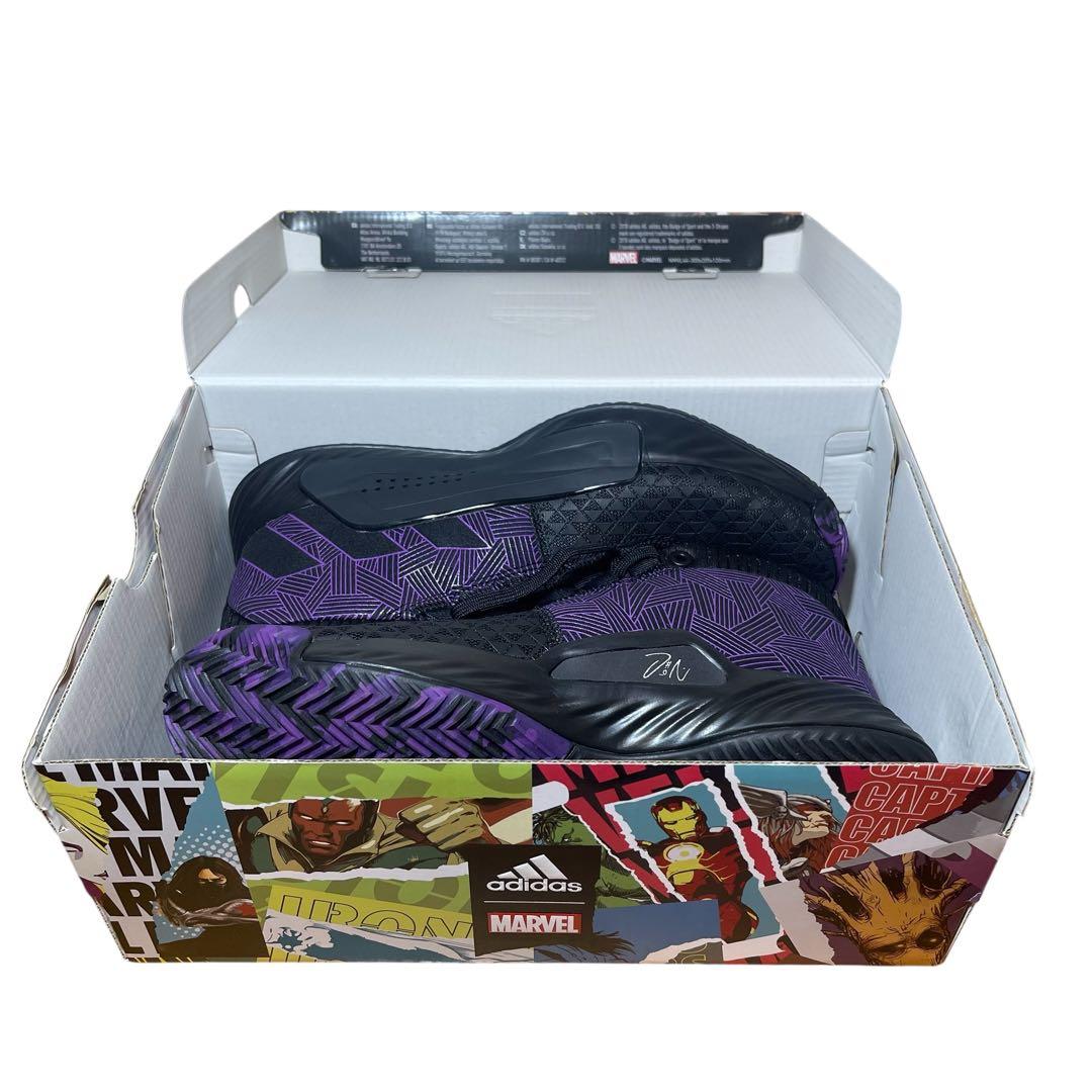 adidas Dame 5 Marvel コラボ シューズ 25cm