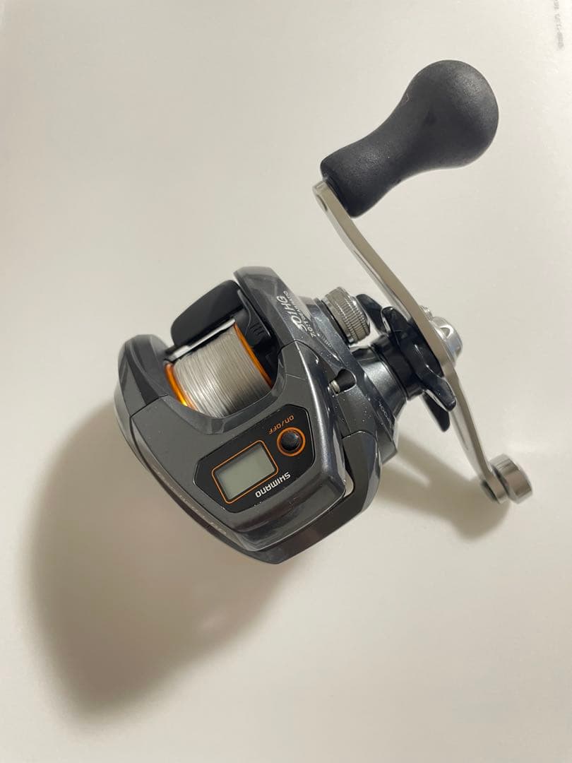 14バルケッタBB 301HG ベイトリール グレー