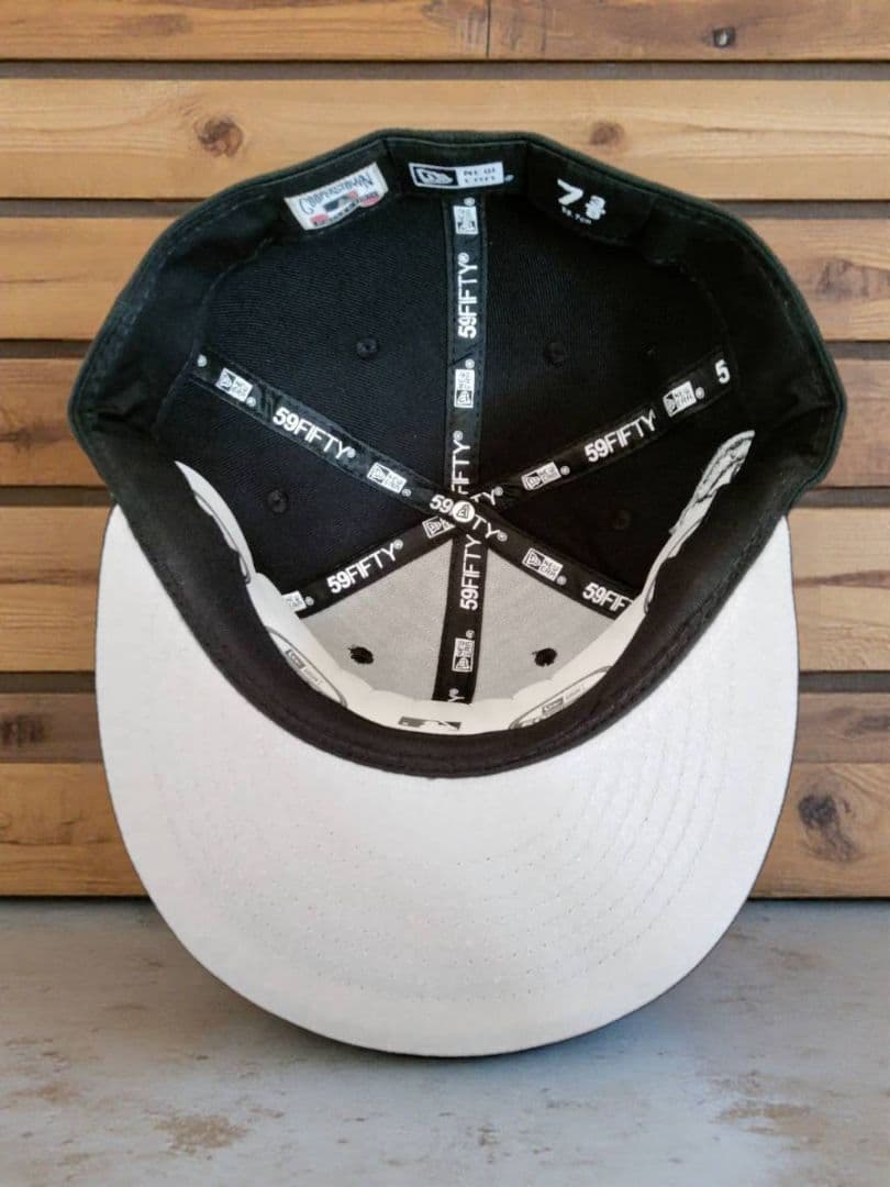 H*S様 LA逆ロゴ 59FIFTY ブラック 7 3/8