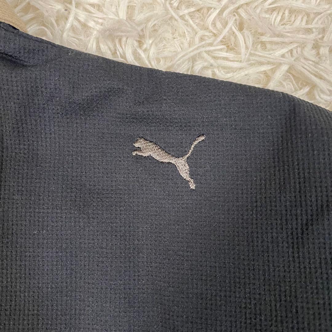 PUMA GOLF プーマゴルフ レディース Pロゴ セットアップ 黒