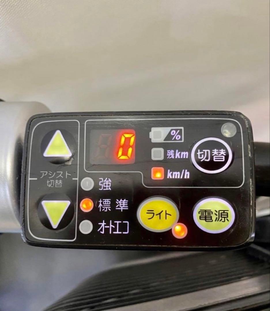 1年保証 ブリヂストン　20インチ　子供乗せ　3人乗り　水色　電動アシスト自転車