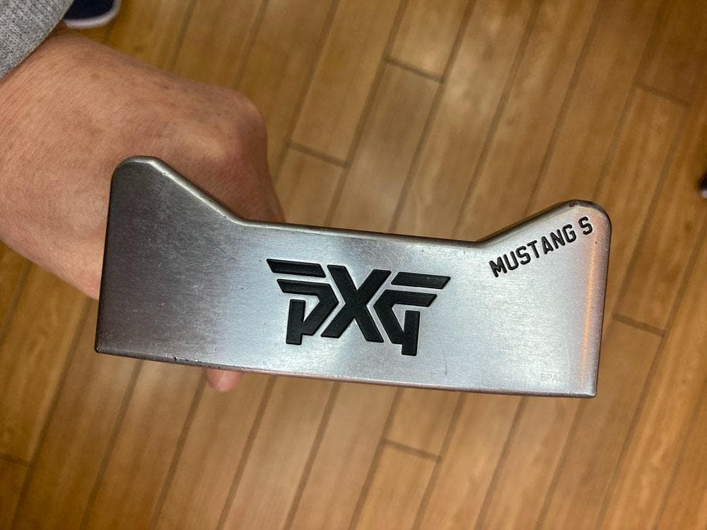 中古！　ＰＸＧ　ＭＵＳＴＡＮＧ　パター　３３インチ　フェースバランス！