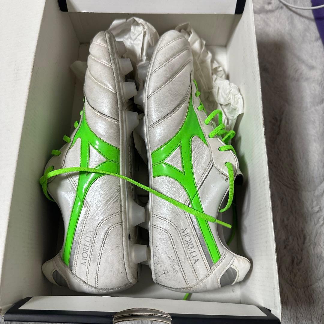 Mizuno サッカーシューズ グレー/グリーン