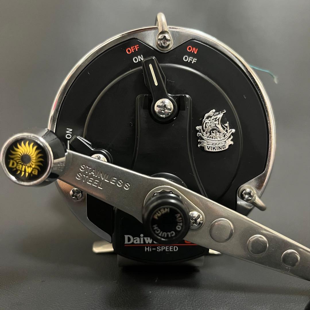 【名機/極美品】ダイワ バイキング GS-88 Hi-SPEED 船・筏リール