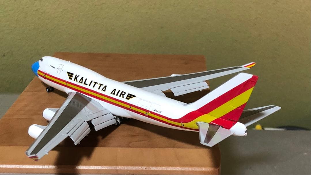 1/400 KALITTA AIR 747 (フラップダウン)