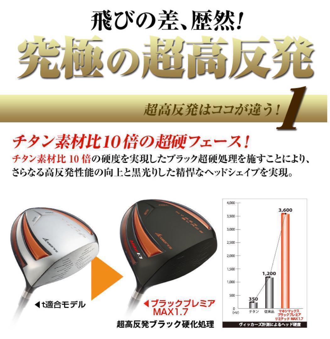 ☆76歳317Yの超高反発モデルで40yUP! ハイパーブレードΓ MAX1.7