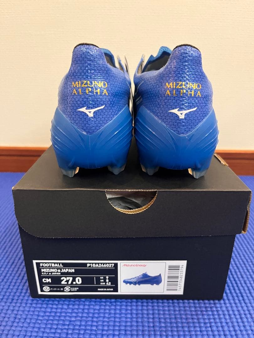 未使用新品　MIZUNO ミズノ アルファ JAPAN 27.0cm