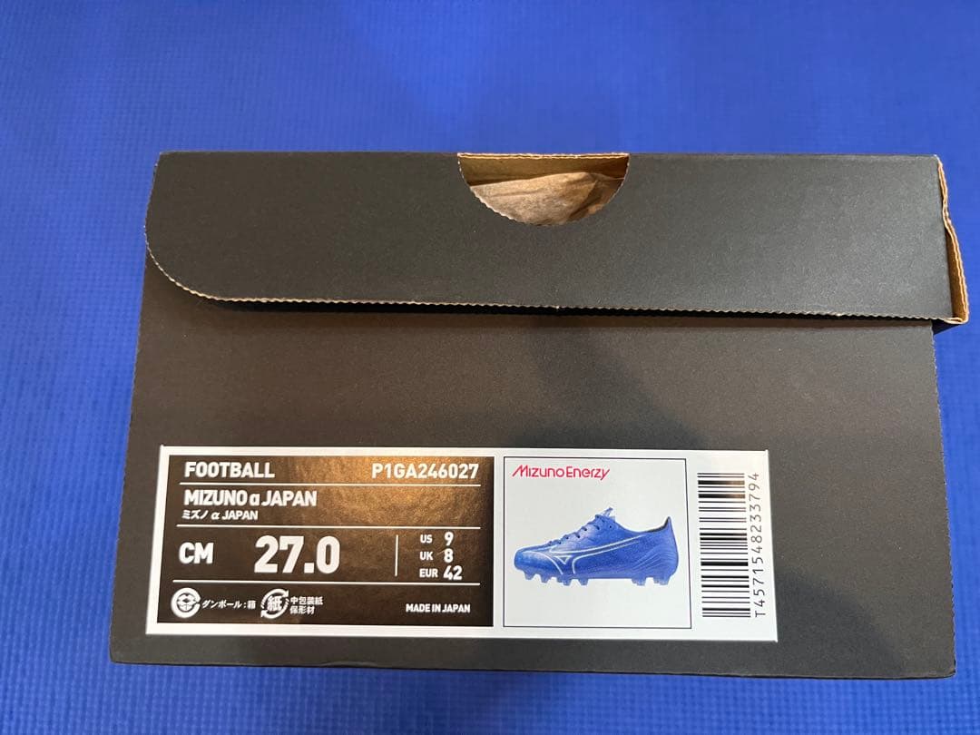 未使用新品　MIZUNO ミズノ アルファ JAPAN 27.0cm