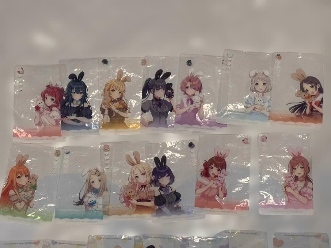 学園アイドルマスター　GiGO　オーロラ缶バッジコンプ+ノベルティコンプセット