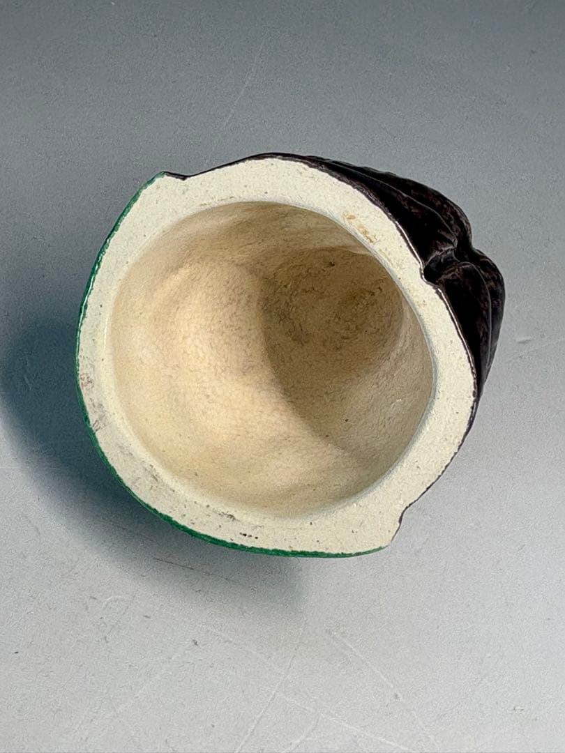 【中古品】茶道具　中村翠嵐造　交趾干支申香合（共箱）