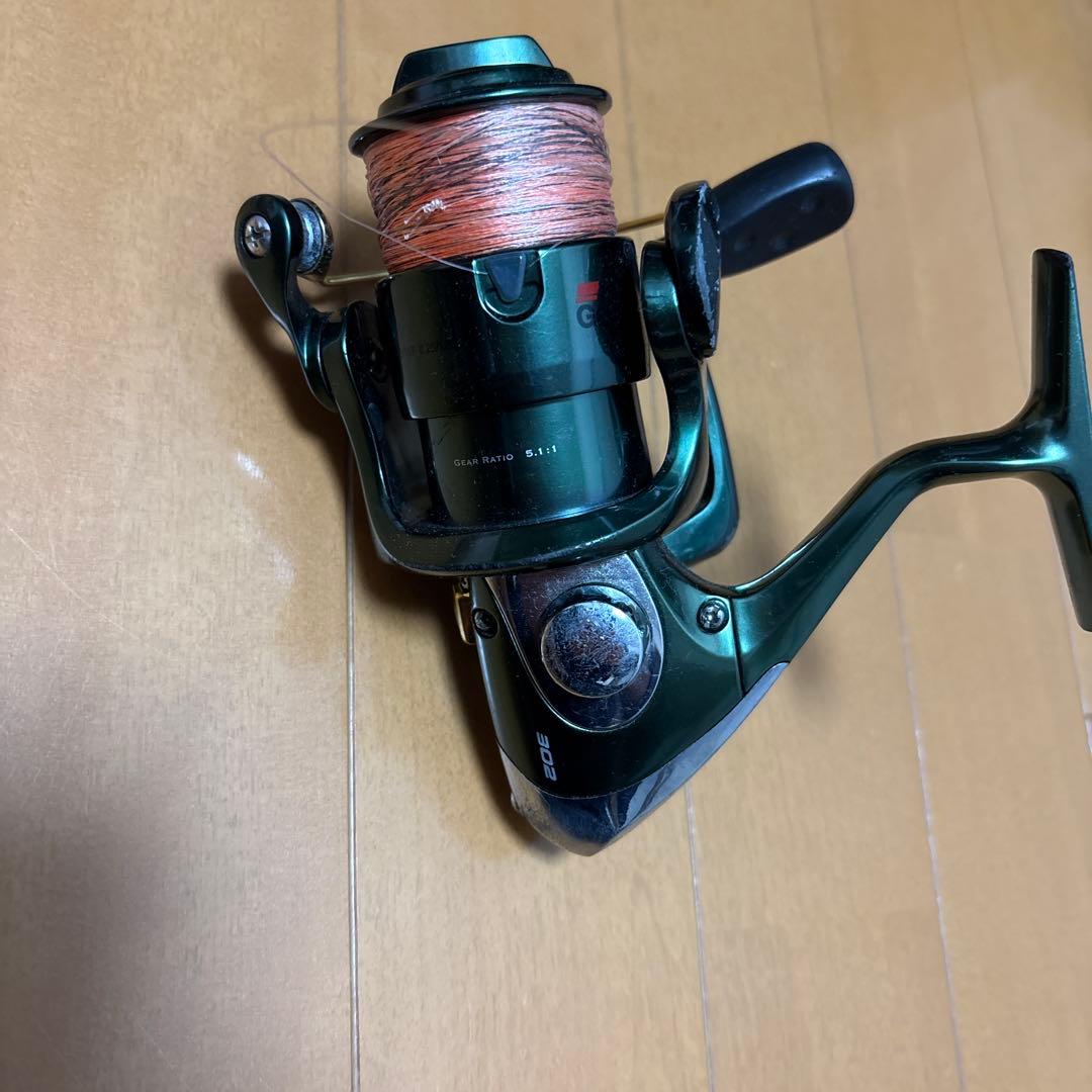 cardinal アブガルシア スピニングリール 緑