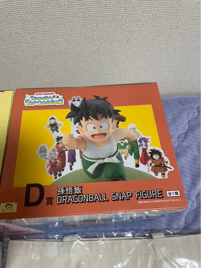 ドラゴンボール　一番くじ　スナップコレクションA賞悟空&チチ　D賞悟飯　他下位賞