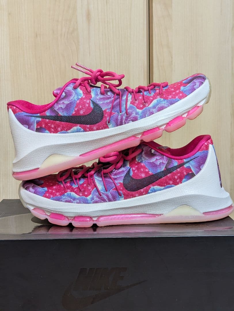 NIKE KD 8 AUNT PEARL VIVID PINK　27.5cm