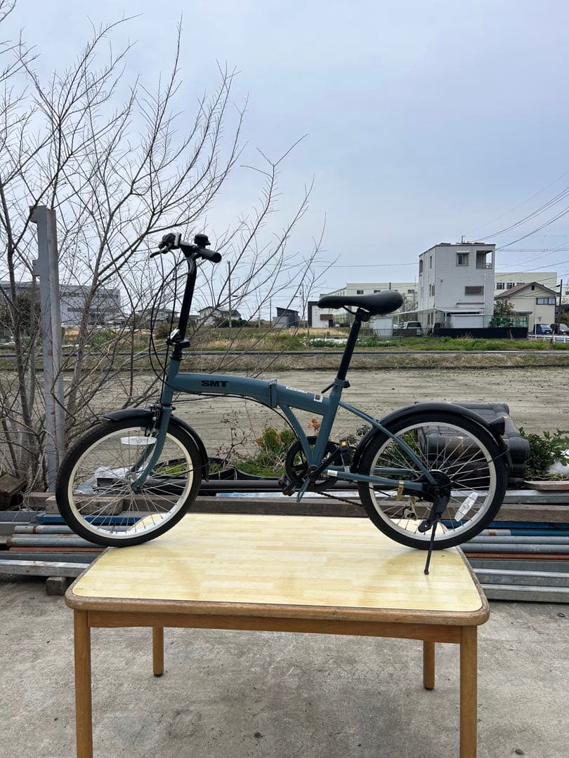 SMT 20インチ スチール製折りたたみ自転車