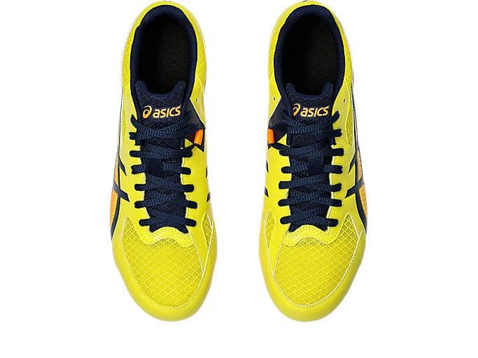 新品 ASICS EFFORT13 陸上 スパイクシューズ イエロー 25