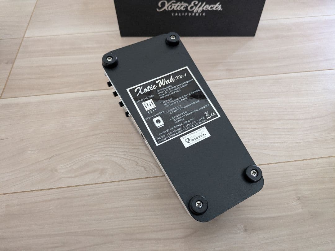 Xotic Wah XW-1& EWS WAH BOARD 付き