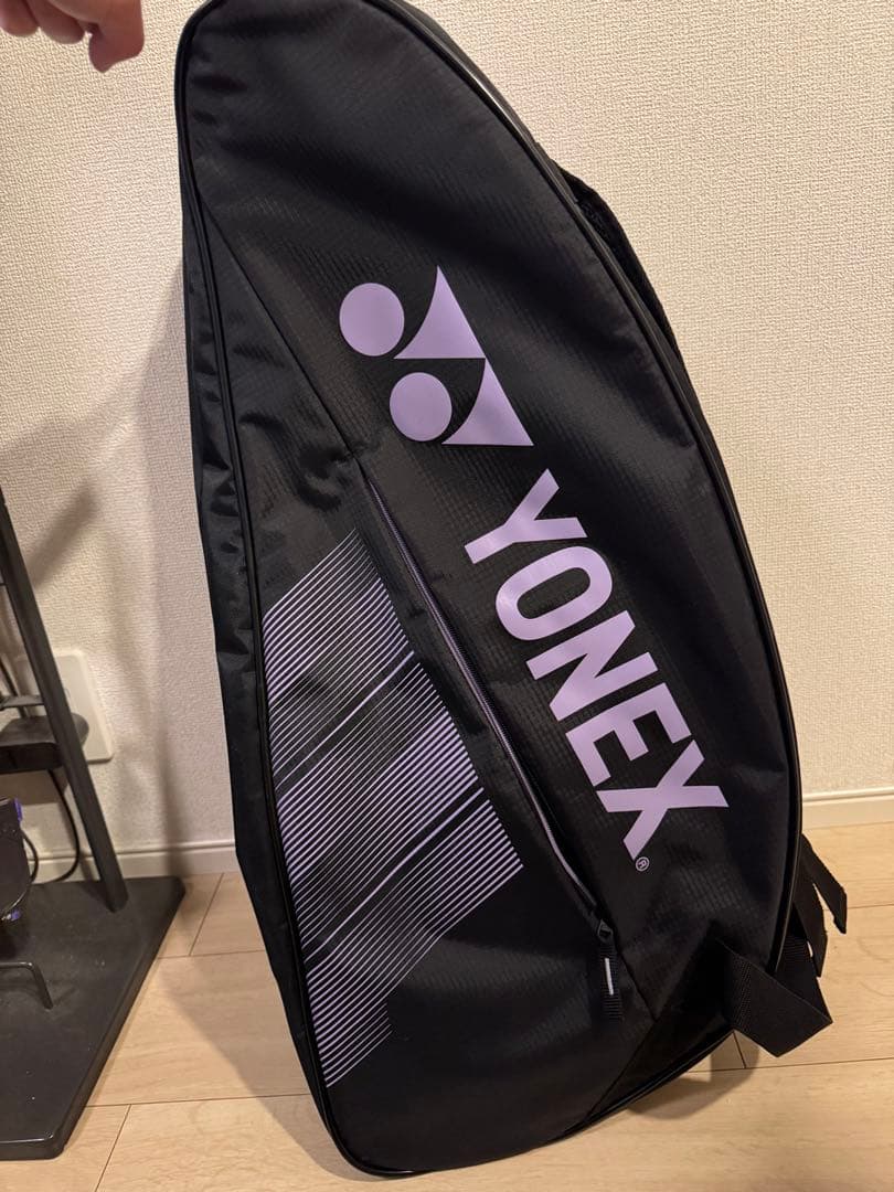 YONEX ラケットバッグ 黒と紫