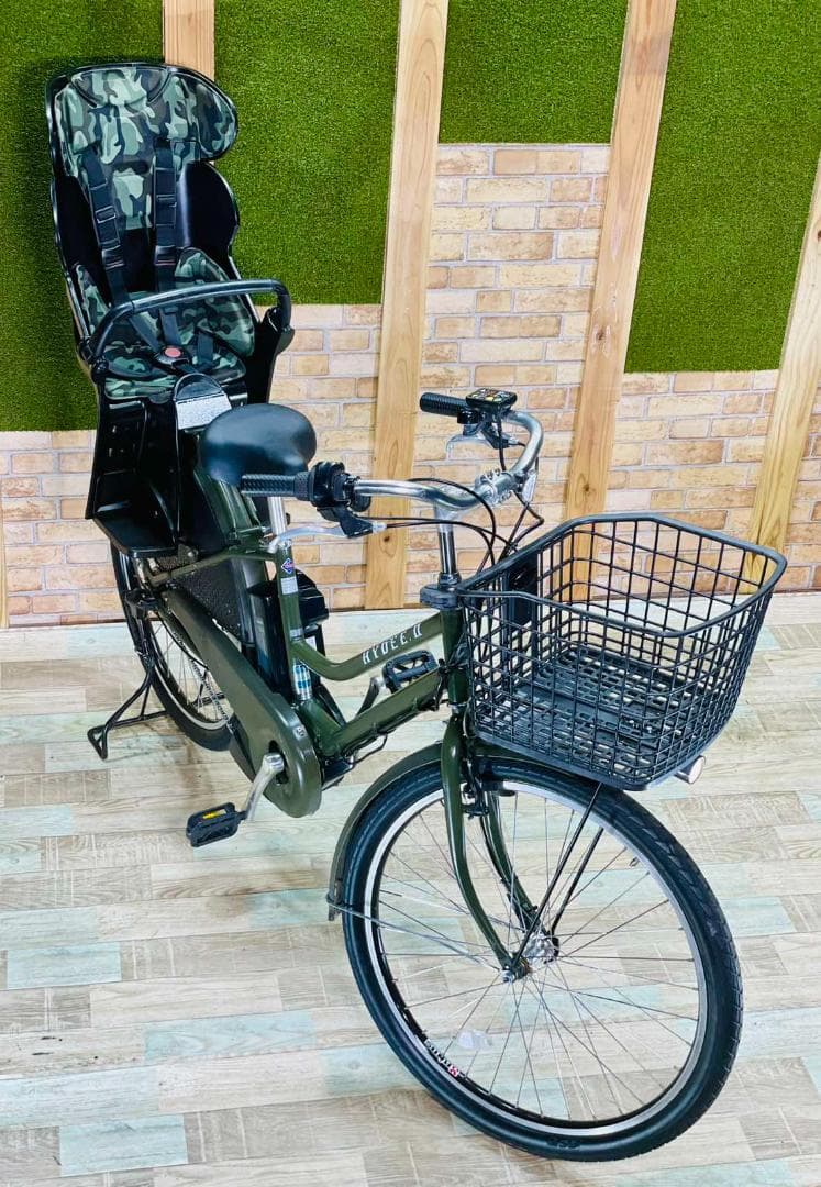 超特価 26インチ 子供乗せ ブリヂストン 電動アシスト自転車　H1665