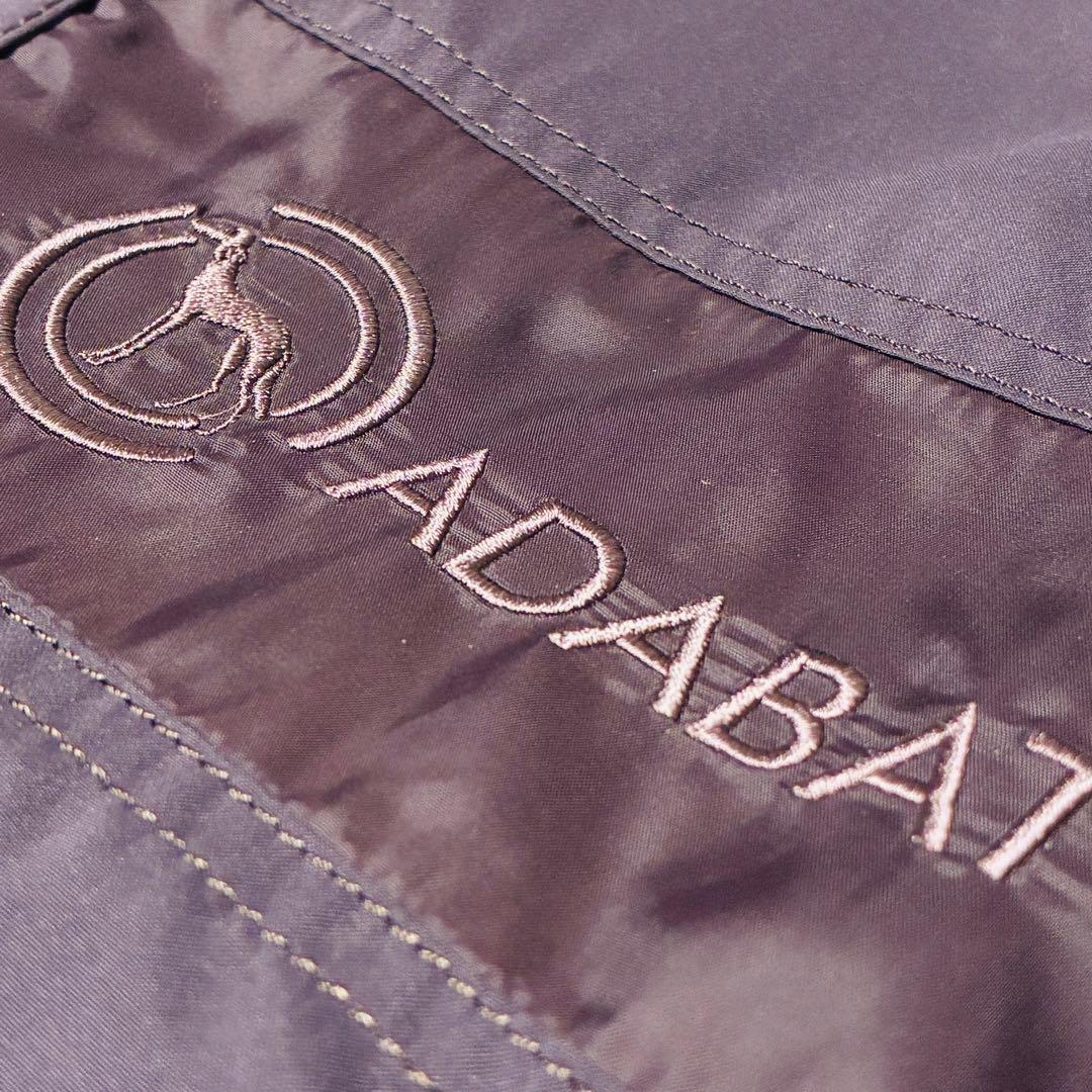 adabat GORE-TEX 2way防水ジャケット48 L 刺繍ロゴ