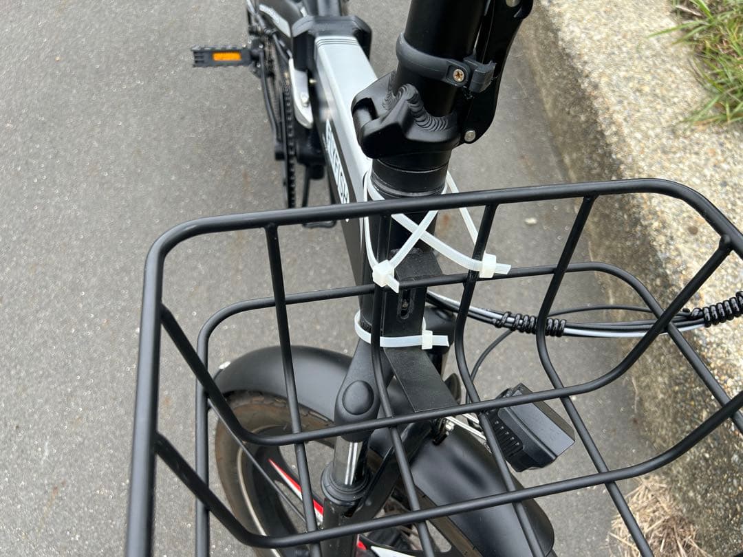 FLYISD 電動フルアシスト自転車 折りたたみ式 ブラック