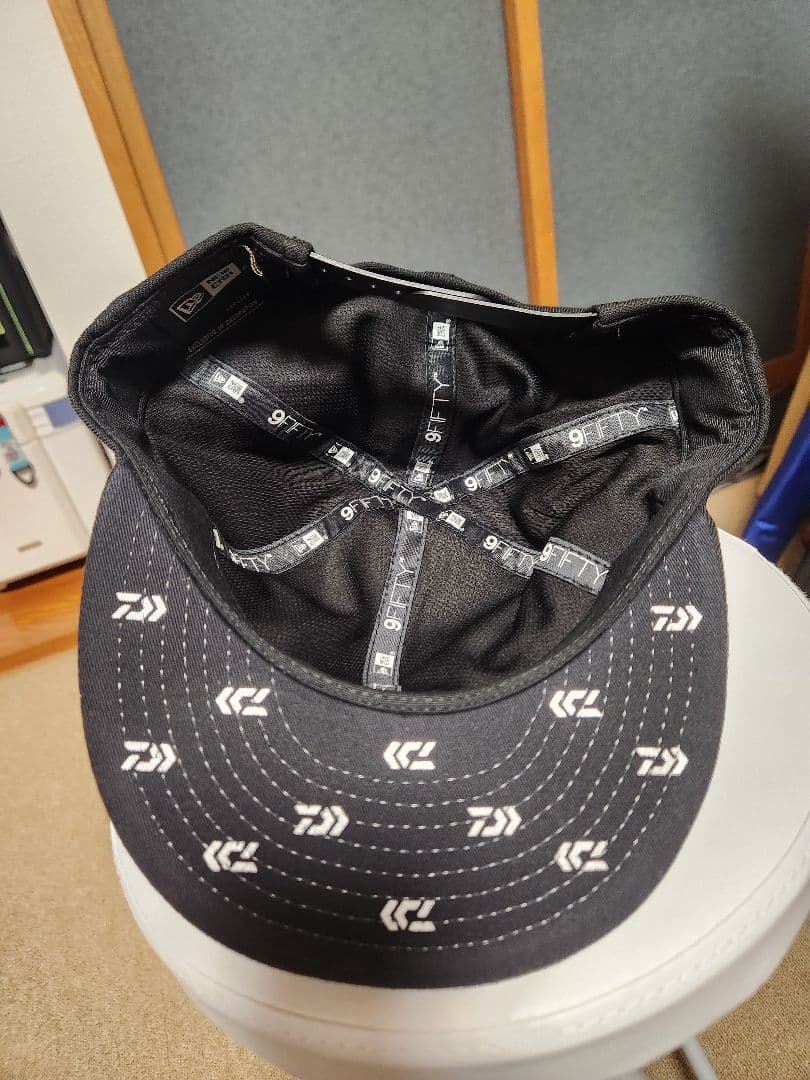 未使用　DAIWA × ニューエラ　GORE-TEX キャップ　ブラック　ダイワ