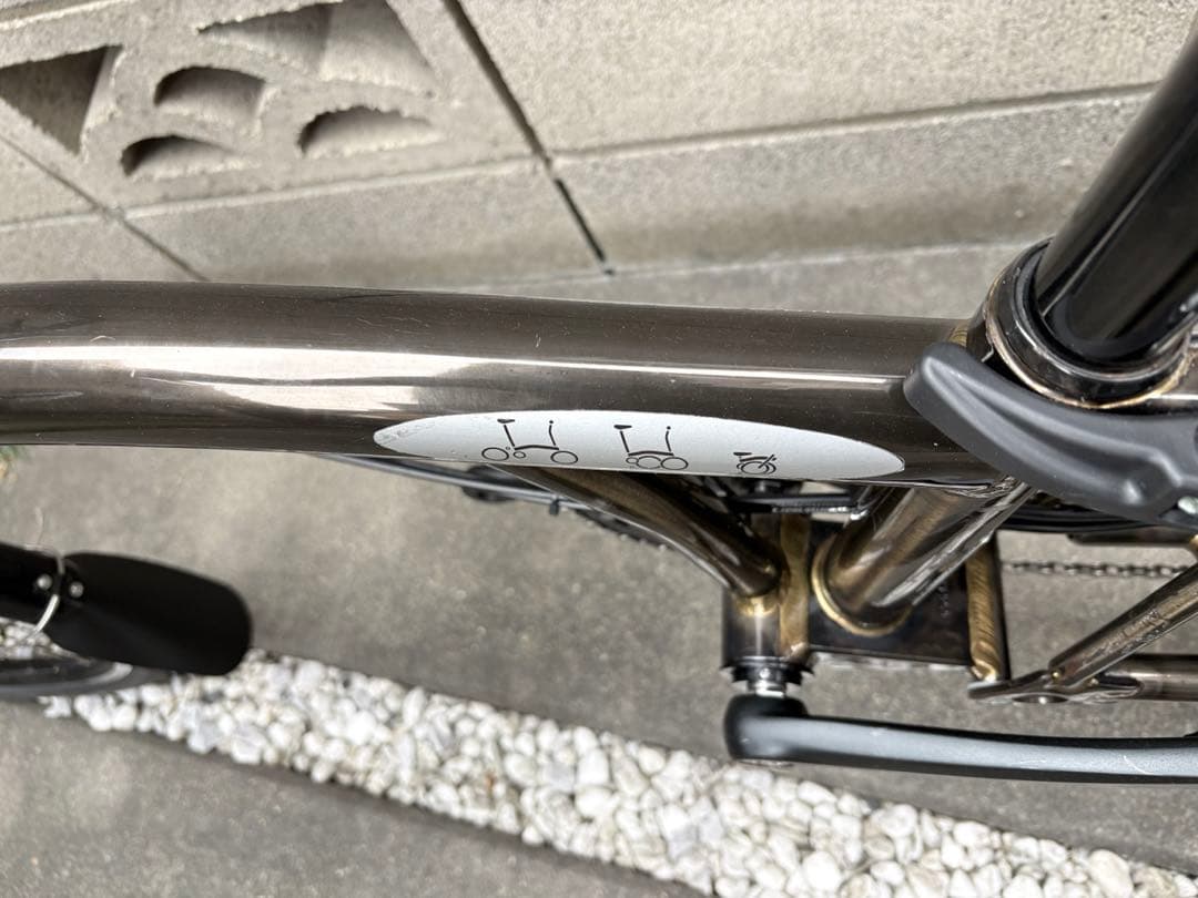 自転車本体 Brompton C-Line Raw lacquer 6 speed