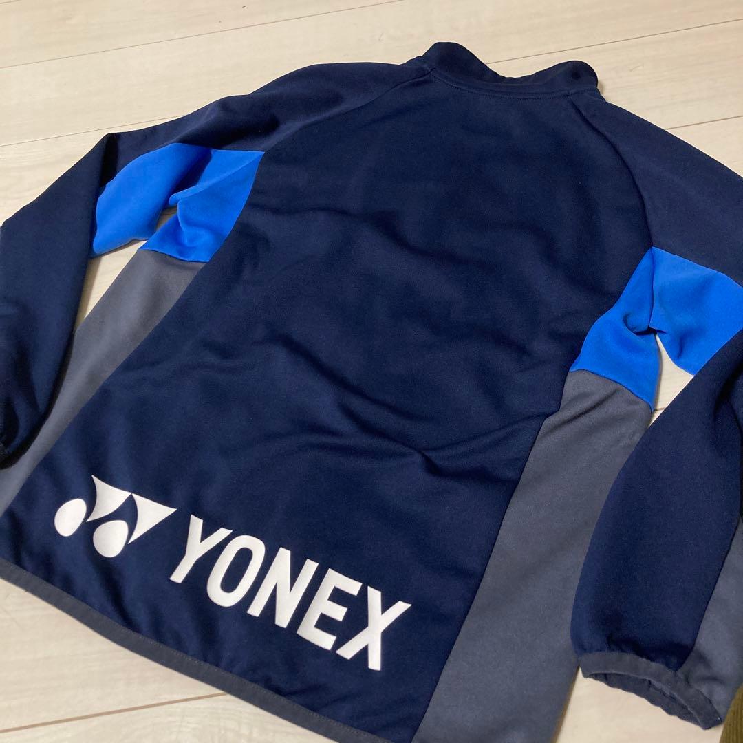 YONEXユニジャージ上下セット青紺★バドミントンソフトテニスパンツセットアップ