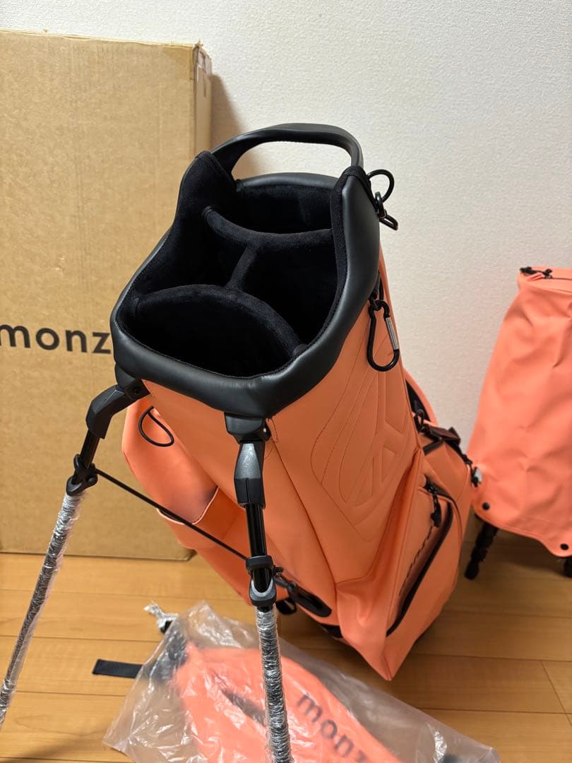 ＭＯＮＺＥＥ モンジー MC0026　スタンドキャディバッグ　美品