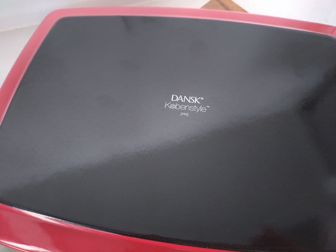 DANSK オーブンディッシュ　レッド　中古