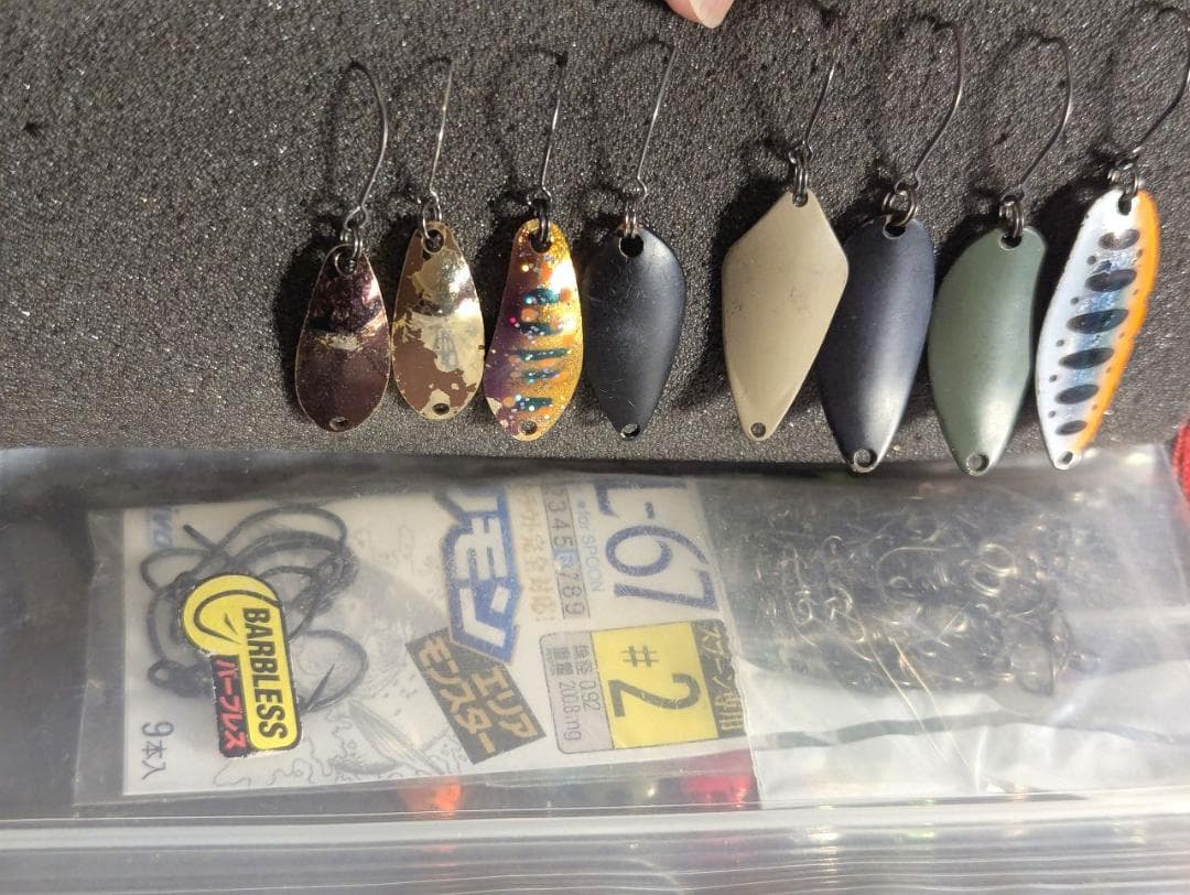 エリアフィッシング 管釣りスプーン プラグ フルセット ミノー クランク