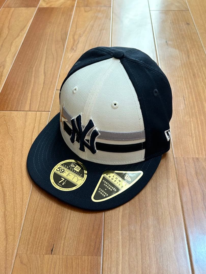新品 ヤンキース ニューエラ59FIFTY LPキャップ 7 1/8