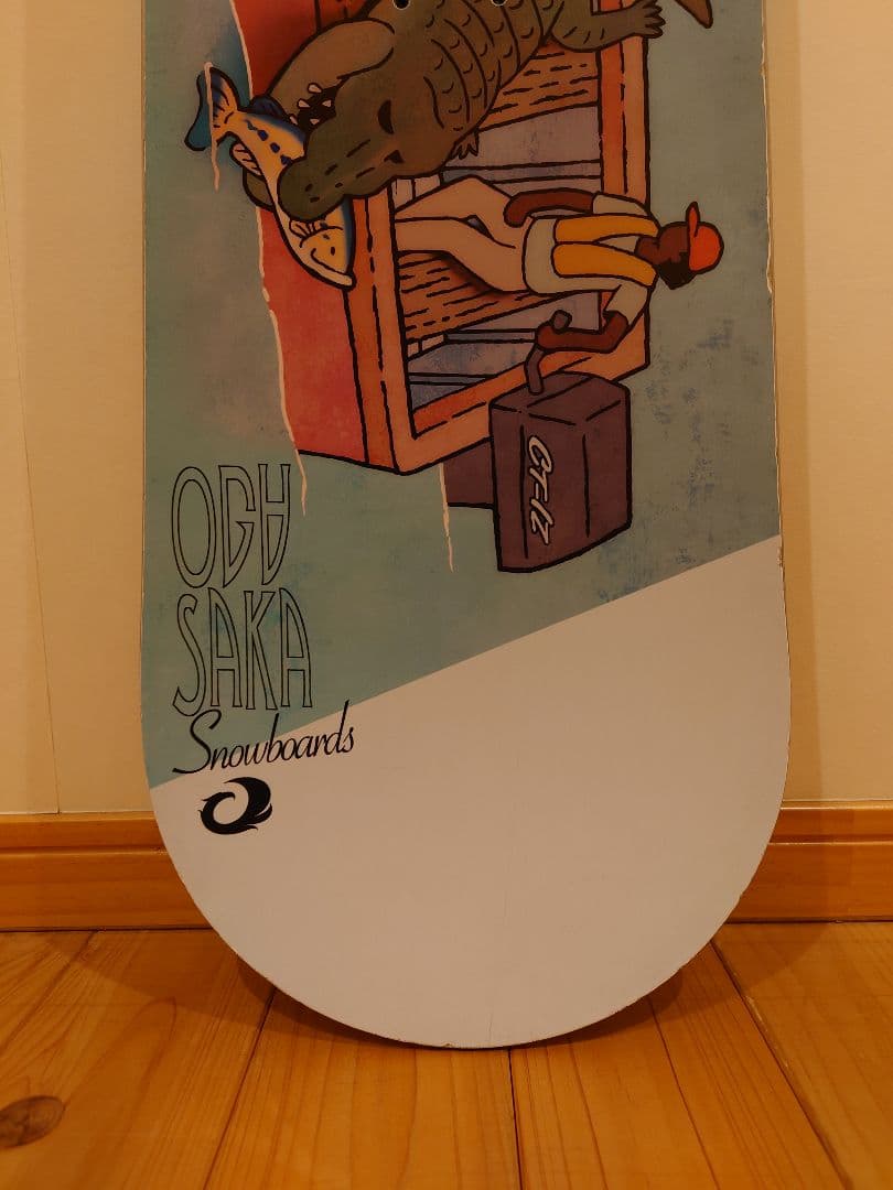 OGASAKA スノーボード CT-IZ 158cm ワニ 19-20