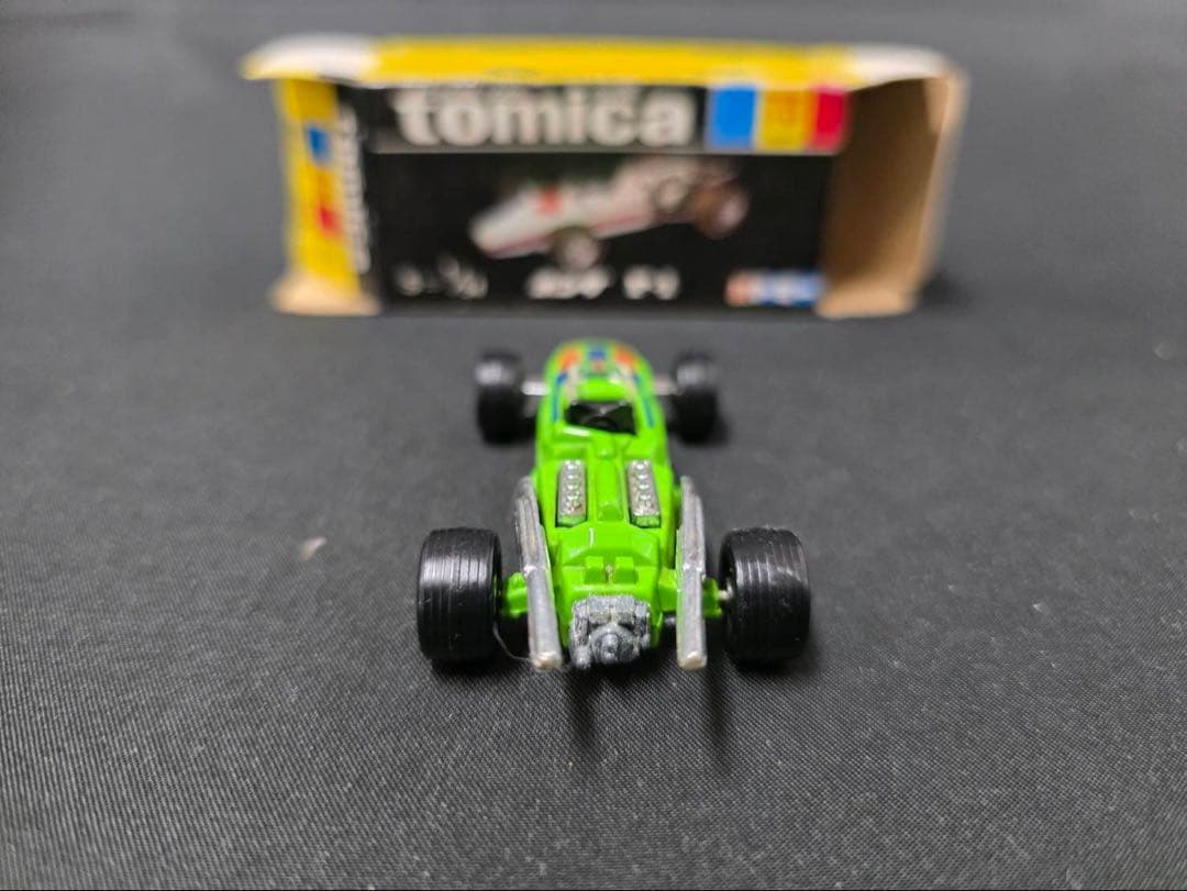 トミカ黒箱73ホンダF-1(日本製) 希少緑色。