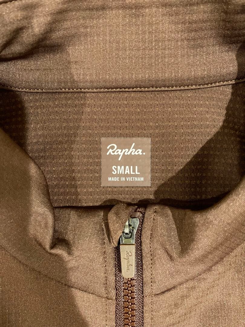 RAPHA プロチームロングスリーブミッドウェイトジャージ Sサイズ/ブラウン