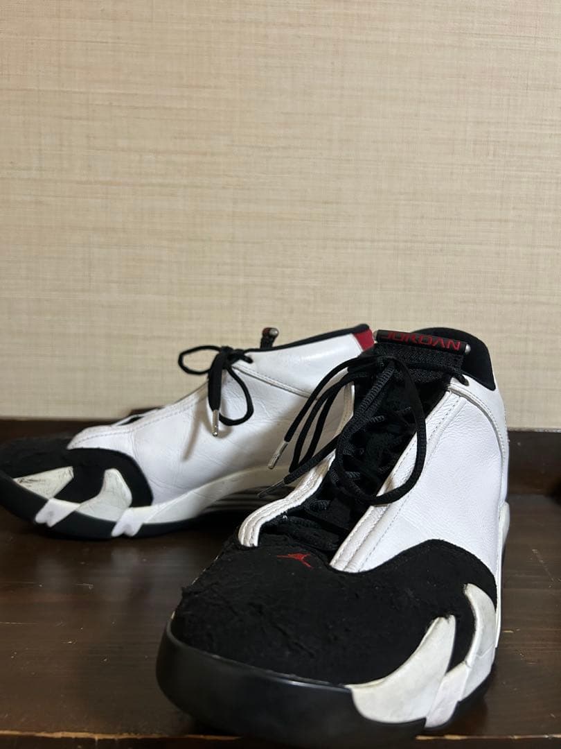 Air Jordan 14 ホワイト/ブラック/レッド
